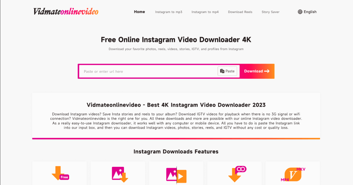 instagram video downloader hd 4k